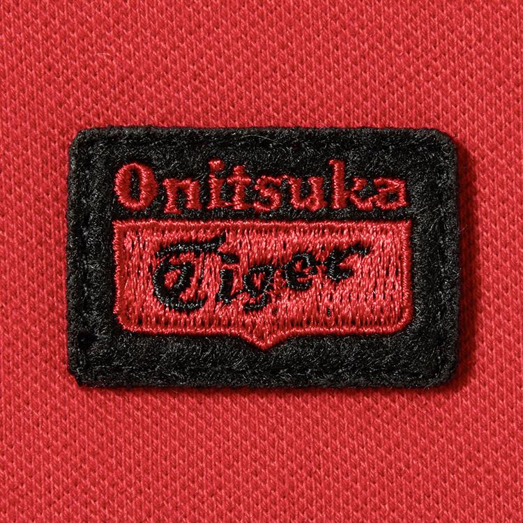 ONITSUKA TIGER Женская футболка Ws Удобная Простая Футболка-поло Женские топы 2182B481-600