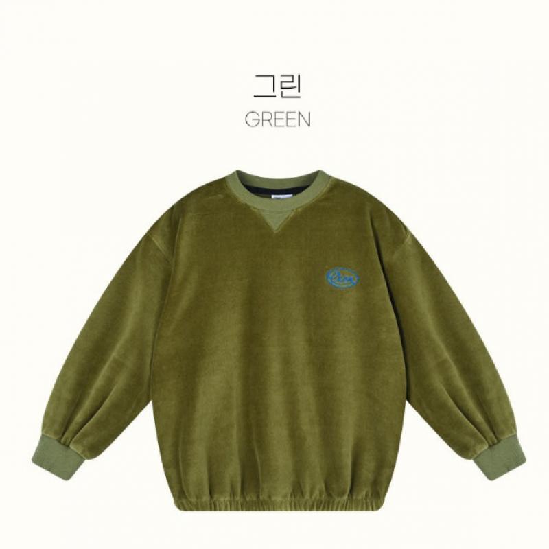  Olivan  Embroidered Piping Top And Bottom  Green 