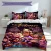 3pcs Custom Name The Owl House Bedding Set,Includes 1 Duvet Cover and 2 Pillowcases,All-season Bedroom Decor