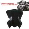 1Pcs Plastic Motorcycle Windshield Windscreen Covers Fit Kawasaki Z900 2020-2022 2023 Motorbikes Front Wind Deflector Parts
