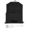 7.2W Solar Panel Folding Portable Solar Charger Panel with USB Interface for Phone ChargingBlack