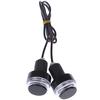 2Pcs Motorcycle Turn Signal Led Light Indicator Blinker Handle Bar End Light