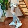 Harajuku Y2K Leg Warmers Balletcore Long Tube Stockings Fashion Knitted Leg Cover  Autumn/Winter