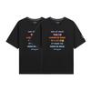 Li Ning T Shirt Unisex Standard Black AHSS443-1
