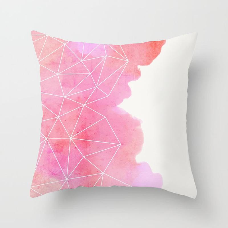 Pink Sky Cloud Pillowcase Sofa Office Cushion Cover Pillowcase Home Decor Pillowcase