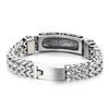 Vintage Mystic Symbols 21cm Woven Homme Bracelet Men's Stainless Steel Mesh Chain Bracelets Chunky Trendy Jewelry Gift