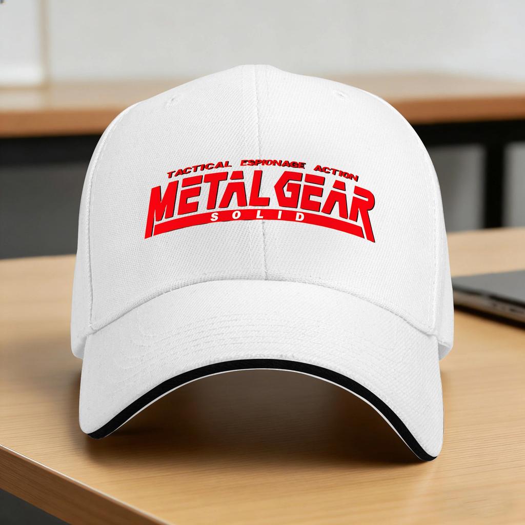 Metal Gear Solid Lässige Baseballkappe Kpop Rock Hip Hop Hüte Sommer Großhandel Unisex Damen yk Lustige Snapback Kappe