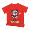 Women Men Mickey Minnie Christmas Shirt Cartoon Graphic Merry Christmas Couple Matching Tshirts