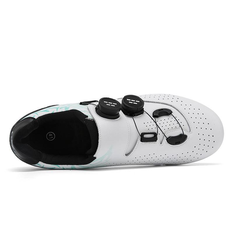 Unisex Cycling Shoes Road Mountain Bikes Lightweight Stiff Sole Clipless Compatible
