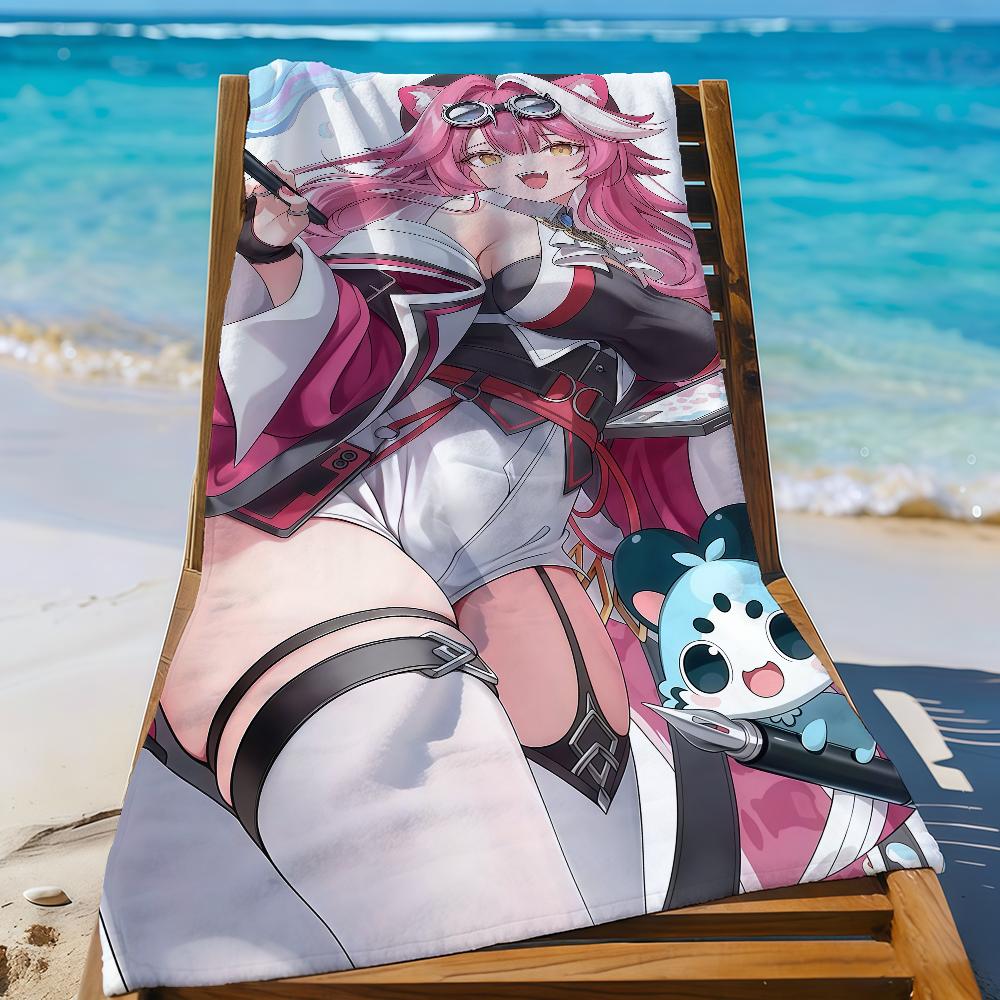 Singer R-Raora Panthera VTuber Towel Sports Quick Dry Travel Camping Gear Sandproof Soft Light Large Beach Towel