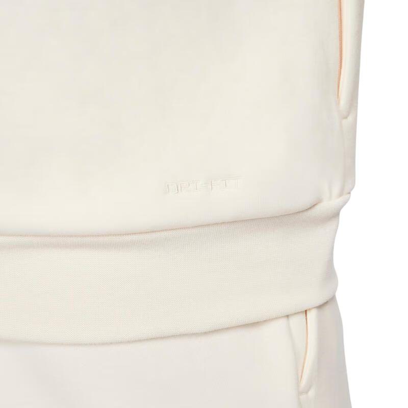 Nike Primary Dri-Fit Solid Color Quick-Dry Versatile Crew Neck Comfortable Soft Sweatshirt Men sweatshirt Off-White FZ0972110