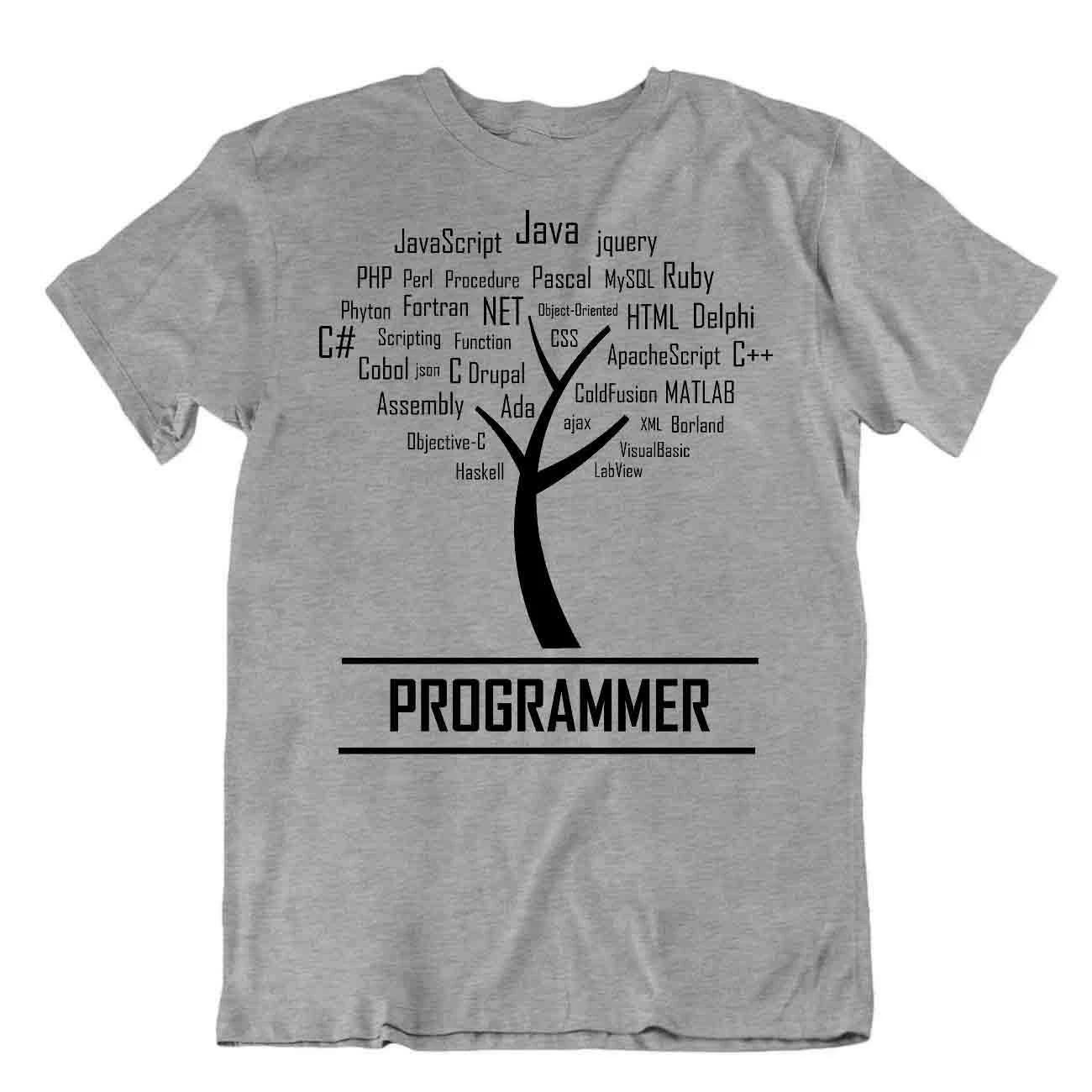 Programmer T-Shirt Computer Language Apparel Tee Networking Shirts S