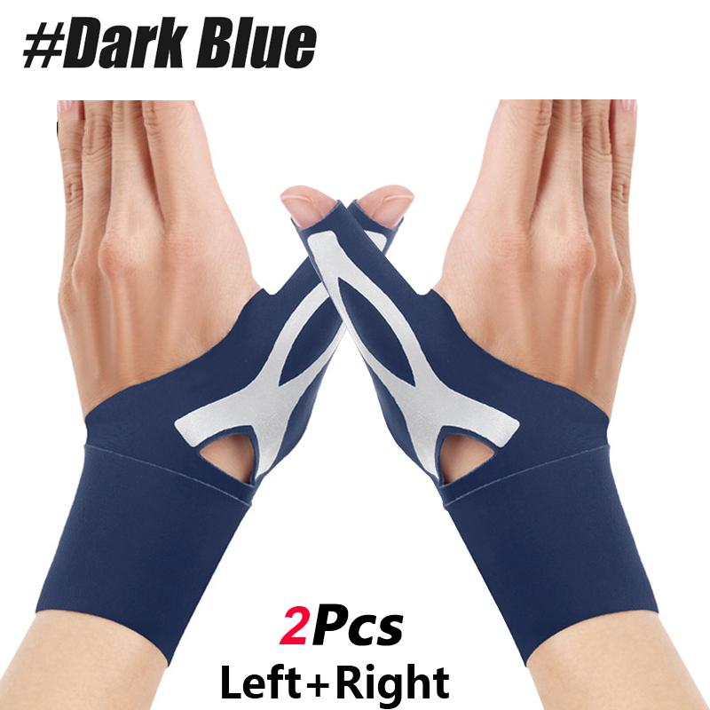 1/2 Stuks Duim Polsbrace Compressiehoes Ondersteunende Handschoen Voor Artritis Pijnverlichting Tendinitis Sport Elastische Beschermer Left Right