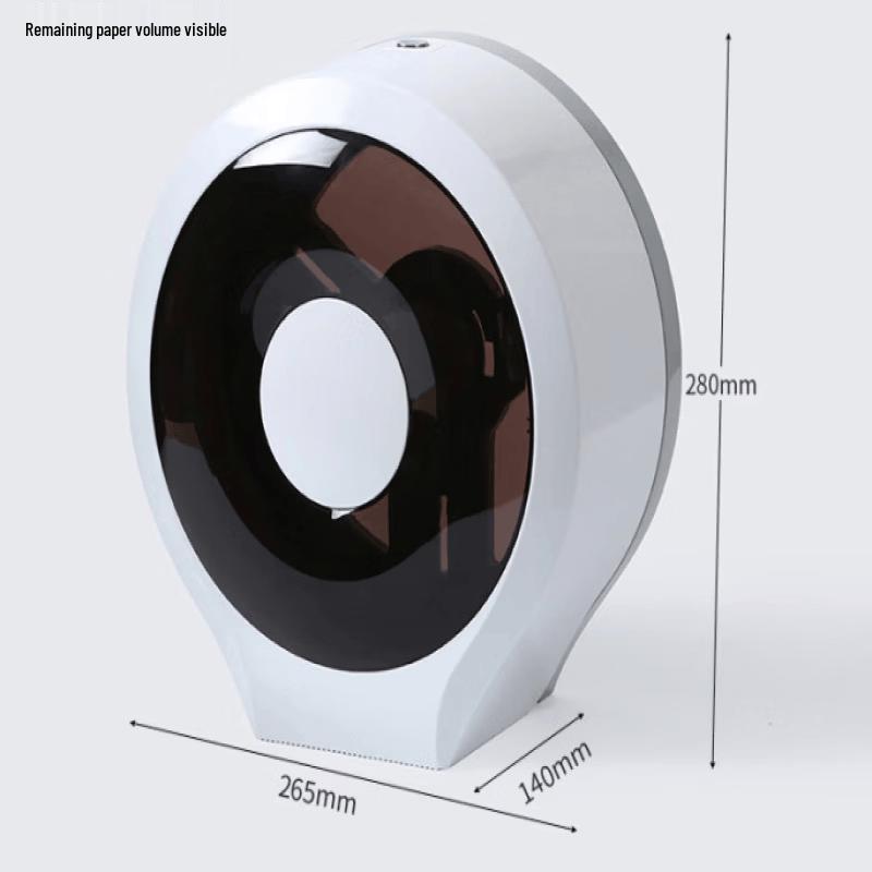 MDNG Wall-Mounted Bathroom Tissue Box with Storage