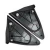 2x Front Fender Mirror Corner Molding Triangle Cover For Toyota Yaris 2012-2014
