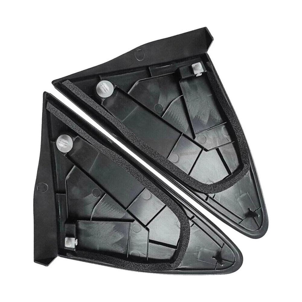 2x Front Fender Mirror Corner Molding Triangle Cover For Toyota Yaris 2012-2014