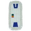 Cotton Mop Head Duo 40Cm Flat Pocketed Cover Tassels