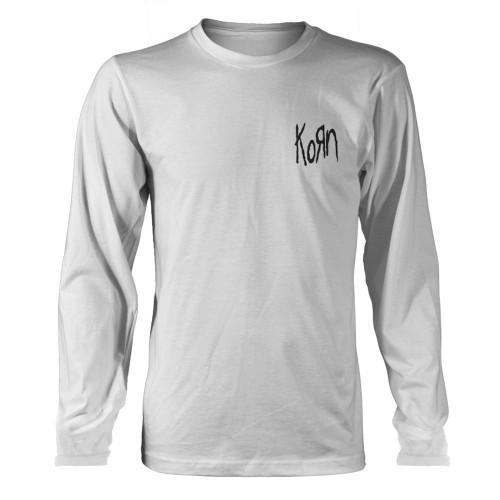 Korn Unisex Adult Requiem Logo Long-Sleeved T-Shirt