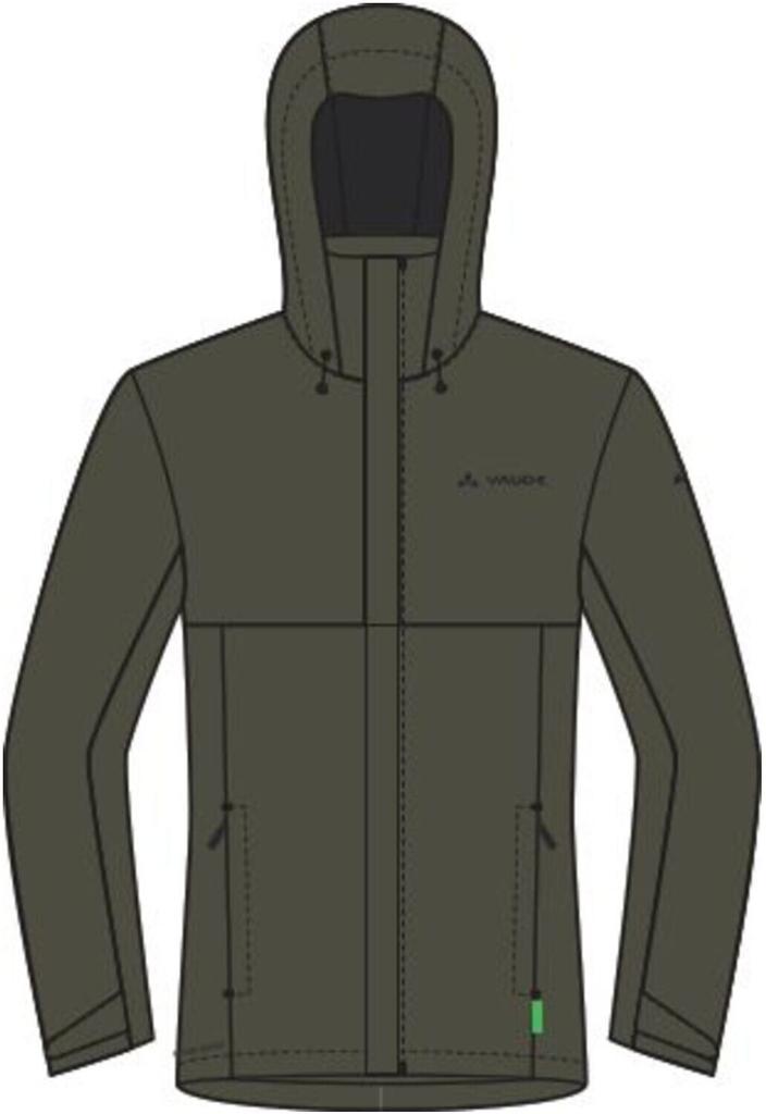 VAUDE Мужская куртка Rosemoor 3 в 1 (46382) хаки