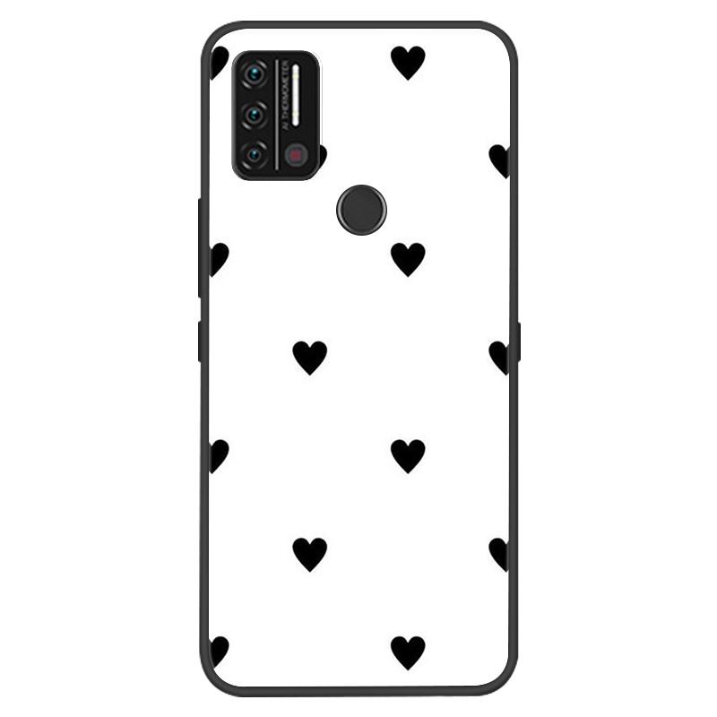 Custodia Per Umidigi A7 A9 Pro Custodie Morbido Silicone Protezione Stampa Coperture Nere per Umidigi A9 A7 Pro Funda Coque A9Pro A 9 Capa