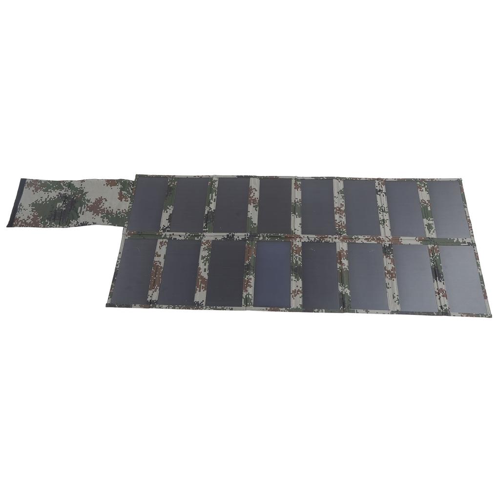 Solar Panel 100W Foldable Portable Waterproof Polysilicon Solar Panel Charger for Camping Travel