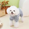 Warm Fleece Pet Overalls Suitable For Small Dogs Cats Jumpsuit Puppy Clothes French Bulldog Chihuahua Pajamas Poodle Outfits Pet Supplies Decor