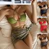Clothing New European And American Sexy Bikini Split Gauze Skirt Three-Piece Swimsuit Female Bikini