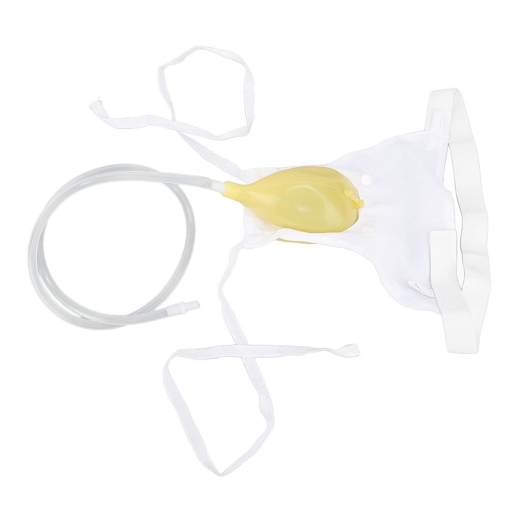 1000ml Dámský sběrač moči Šetrný k pokožce Prodyšný Dámský gumový pisoár Držák na moč Přenosný Nositelný Sáček na moč pro Domov Nemocnici