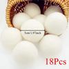 30-Pack Wool Dryer Balls Handmade Drying Balls Dryer Reusable Natural Fabric Softener Reduce Wrinkles and Decrease Drying Time