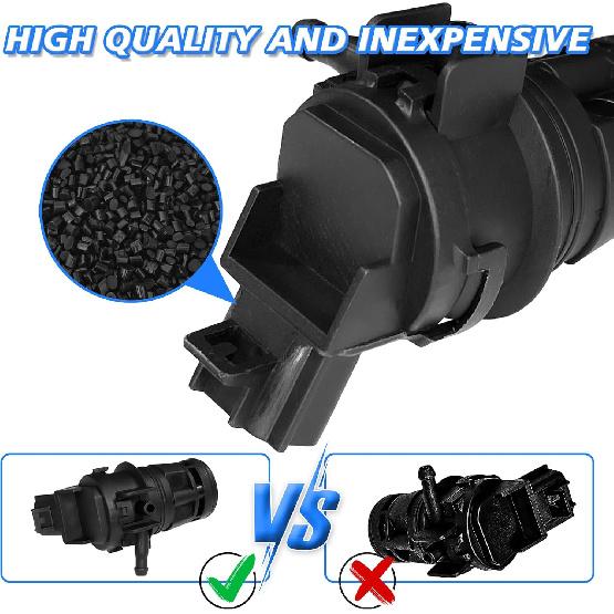 Windshield Washer Pump, 85330-60190 85330-AE010 Windshield Wiper Fluid, Standard Windshield Front Washer Fluid Wiper Pump For Toyota, Lexus, Subaru,