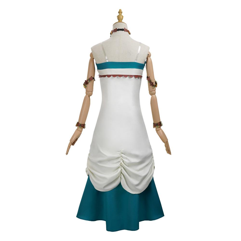 The Legend Tears of The Kingdom Princess Zelda Cosplay Sexy Dress Uniform Wig Headdress Set Prop Halloween Costume Women