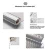 Kitchen Wallpaper Self Adhesive Aluminum Foil Oil Proof Waterproof Stickers For Countertop Drawer Cabinets Shelf Line