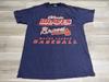 Vintage Y2K 90er Atlanta Braves MLB Grafik T-Shirt Größe L Streetwear 1998 Fader