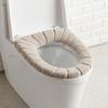 Toilet Seat Cover Comfortable Reusable Fiber Washable Toilet Seat Cushion for Bathroom