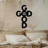 Metal Wall Art God Is Good Bohemian Sculpture Religious Home Decor Wedding Gift Inspirational Wall Hanging