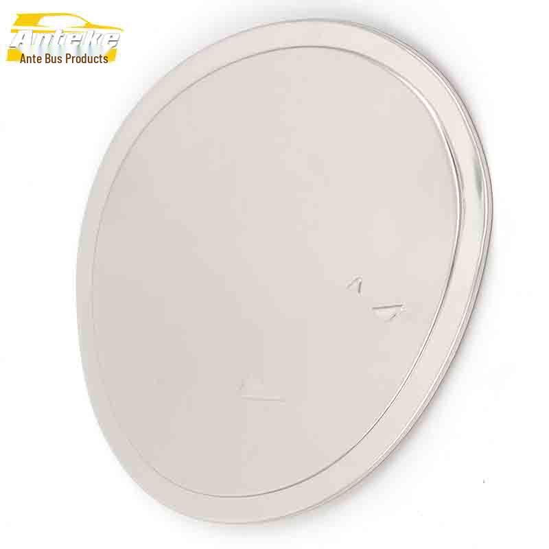 Compatible with Jiangling Landwind X7: Stainless Steel Fuel Tank Cap Decorative Anti-Scratch Sticker.