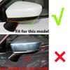 For Mazda 6 Atenza 2014-2017 Car Sticker Rearview Side Mirror Cover Wing Cap Exterior Door Rear View Case Trim Carbon Fiber Look