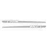 2PCS Racing Car Stripe Stickers Side Sports Decal Auto Car Both Side Door Body Styling Vinyl Decal Sticker Cover Decoration