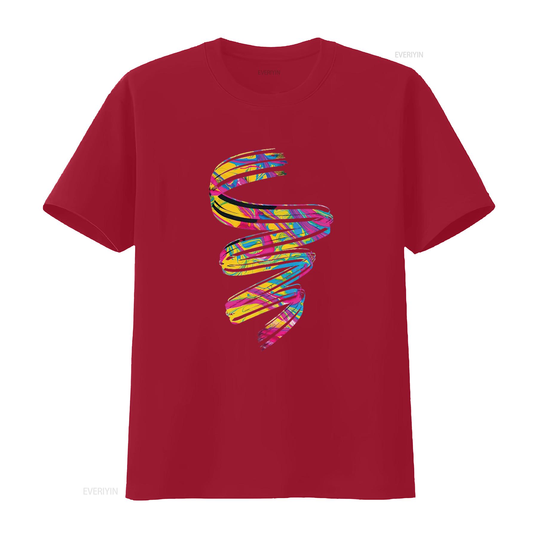 

Colorful Line Abstract Art Minimalist Aesthetic Artsy T Shirt Black X Large vintage Washed Stylish Unisex Breathable S