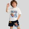Summer Tshirt for ChildrenCotton ShortSleeved Shorts for Boys  Sports Shirt Set of 2  Digital 12345 Cartoon Print