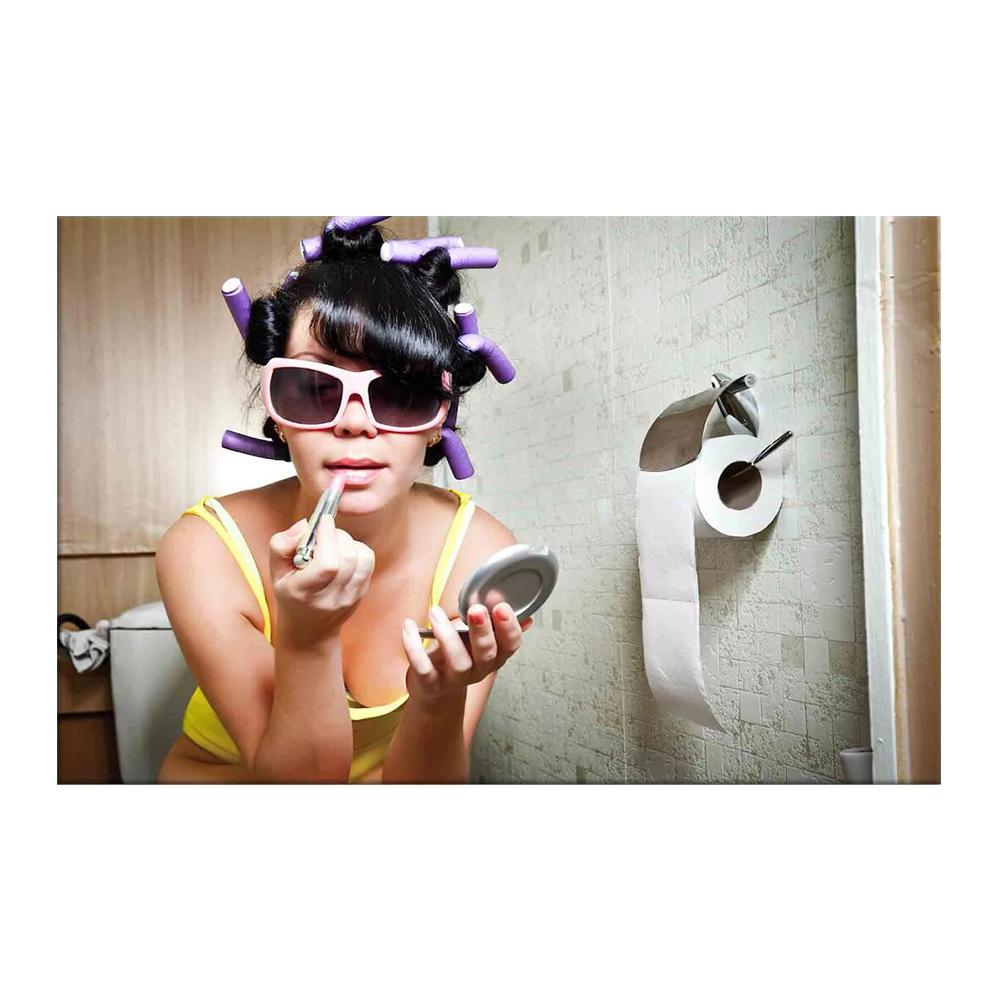 

Сучасна дівчина Nordic Canvas Художні плакати та принти Чорно-білі картини на полотні на стіні Художні картини Декорація Куадро 30x40cm