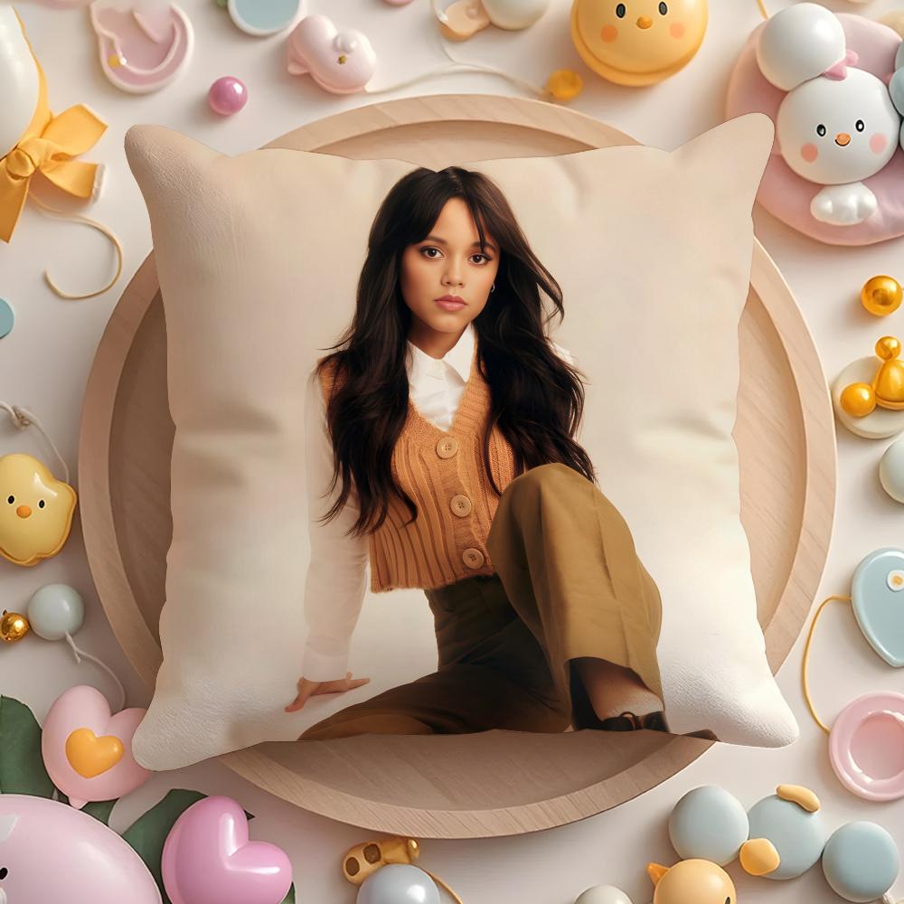 Наволочка Jenna O-Ortega для подушки, для дома и автомобиля, многоцелевая, двусторонняя, мягкая и прочная, для повседневного использования 30X30cm