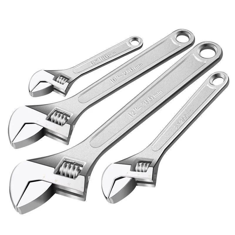 Multifunctional Universal Large Opening Adjustable Wrench - 6" & 8
