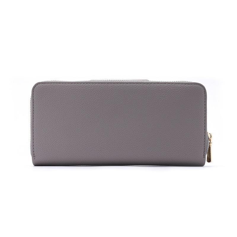 Wallet Long Versatile Buckle Folding Mobile Wallet with Multiple Card Slots  Ticket Holders