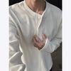 Texture Long Sleeved T-shirt, Men's Style, High-end In Spring and Autumn, Layered Inner Layer, Sweatshirt Base Layer, Autumn and Winter Inner Layer