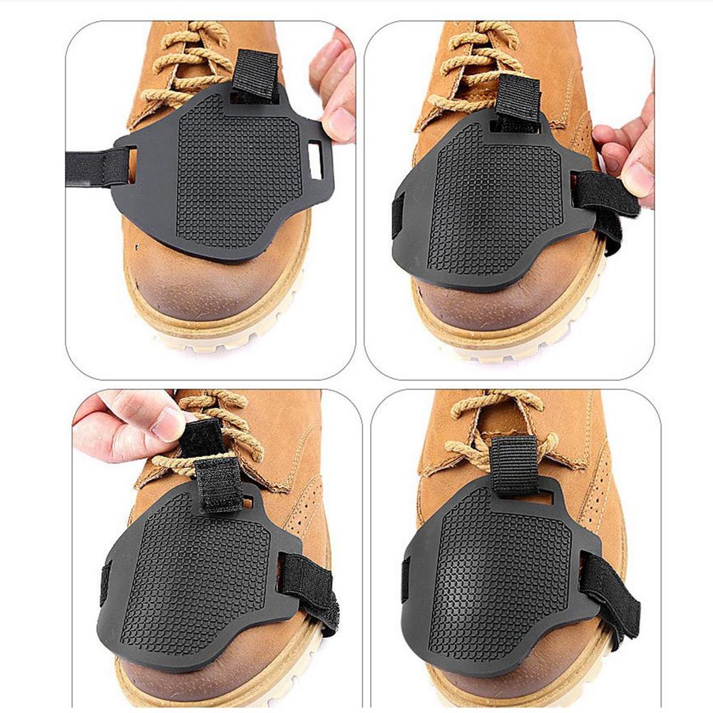 Motorcycle Shift Pad Shoe Cover Rubber Motorcycle Shoe Boot Protector Cover Anti Slip Motorcycle Shift Pads for Men Women Motorc