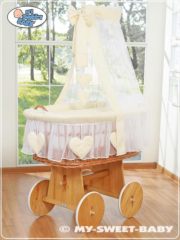 Moses basket with canopy - Amelie