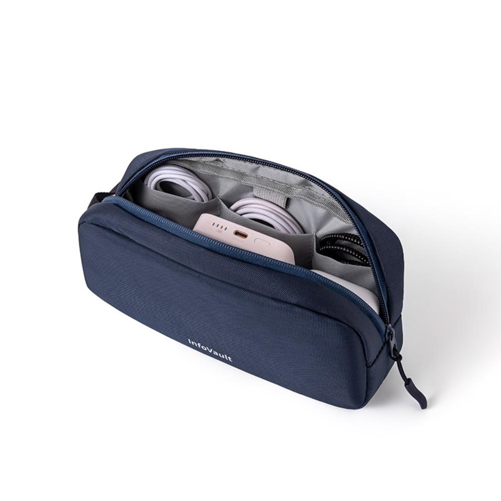 New Water Resistant Travel Case Oxford Cloth Large Capacity Cable Storage Bag Portable Cable Organizer Cable