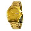 SEIKO 5 Otomatik Altın Kadran Saat SNKK98K1