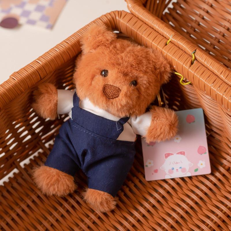 Maltese Toy Plush Cartoon Animal Doll Backpack Pendant Children Gift Holiday
